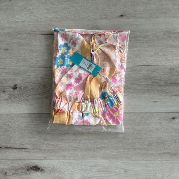 Beach Bunny Charis Mini Dress Sweet‎ Femme Floral S NWT IN PACKAGING - Picture 6 of 8